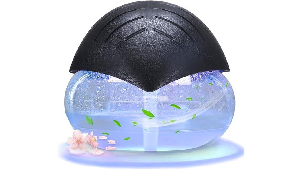 black air freshener spray