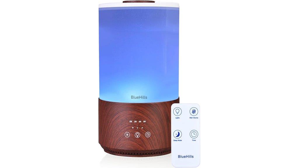bluehills diffuser with remote