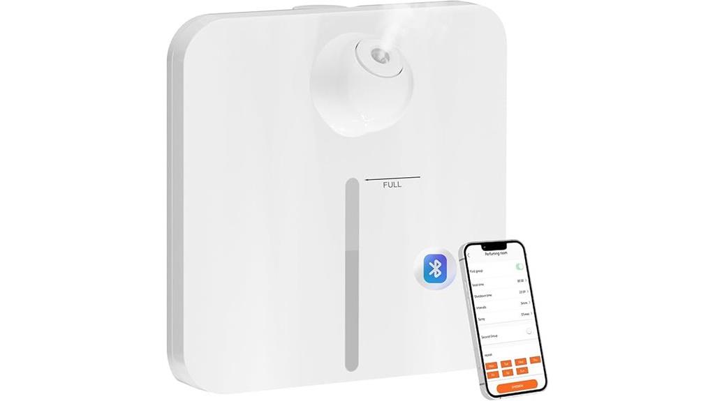 bluetooth waterless aromatherapy diffuser