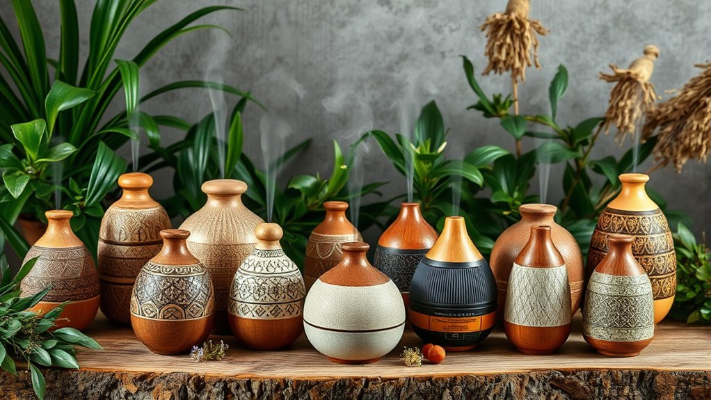 boho diffusers for relaxation