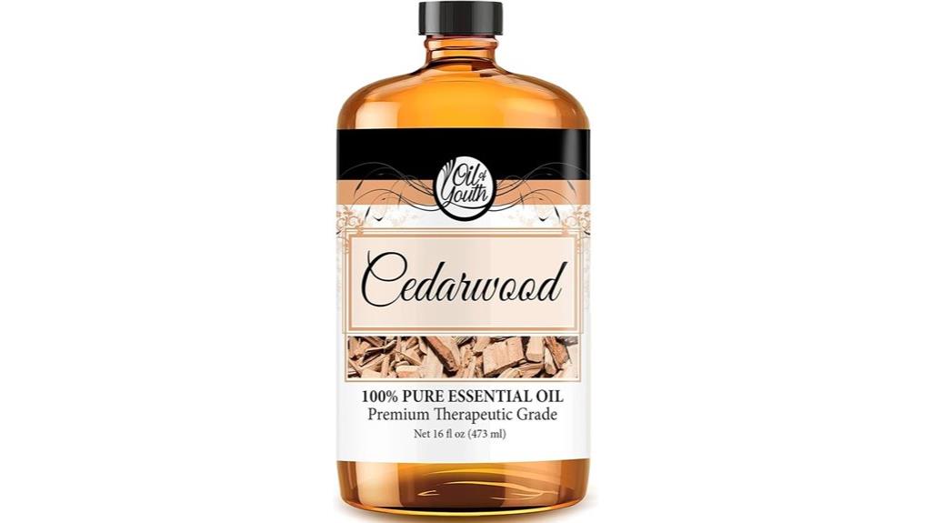 cedarwood essential oil 16oz