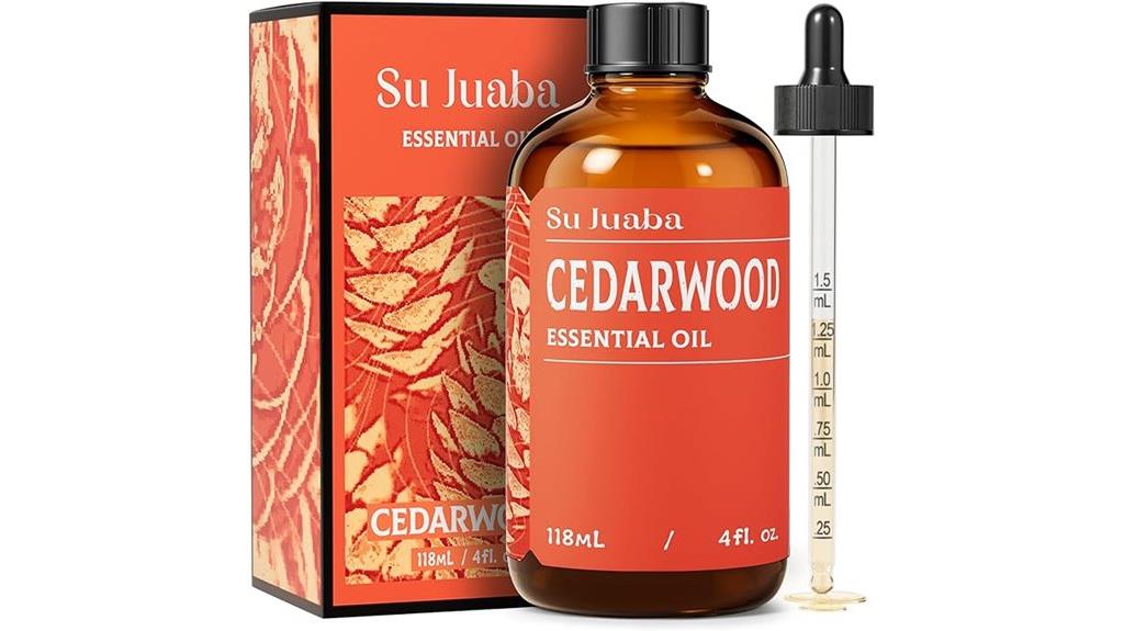 cedarwood essential oil 4oz
