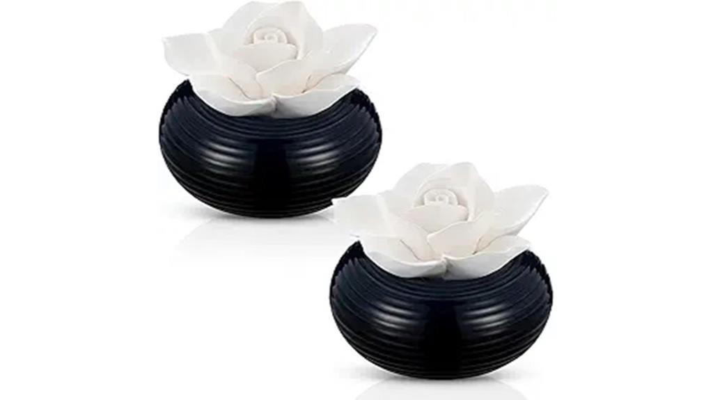 ceramic flower oil diffusers