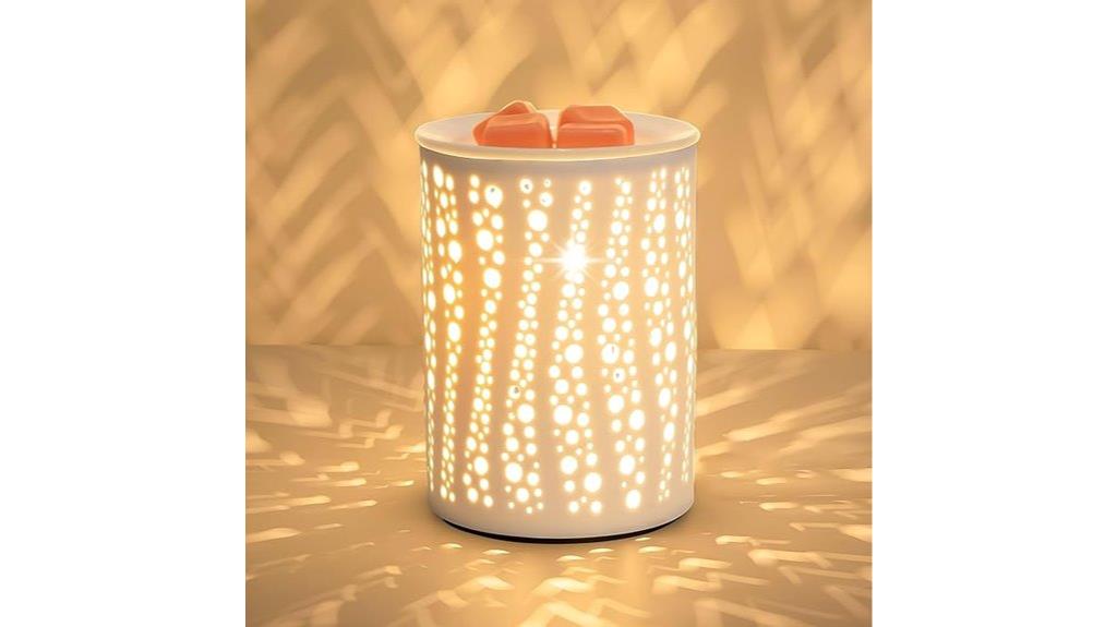 ceramic wax melt warmer