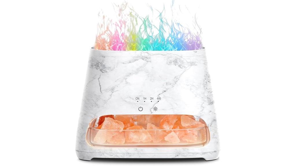 colorful flame fire diffuser