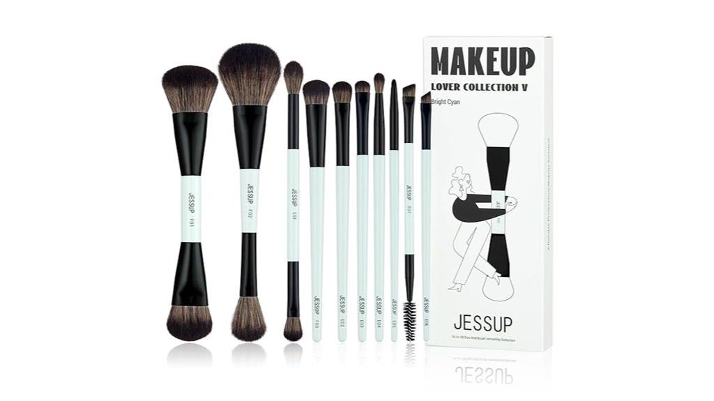 complete 10 piece brush set