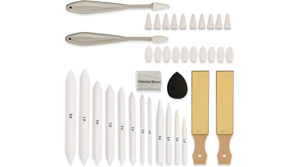 comprehensive sketching tool set