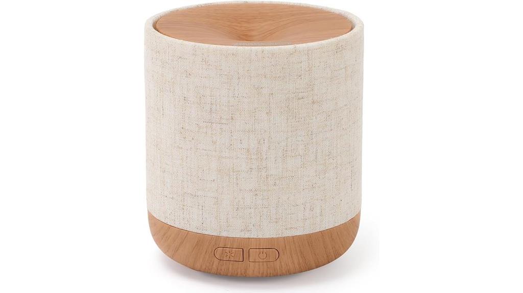 diffuser fabric cover night lamp