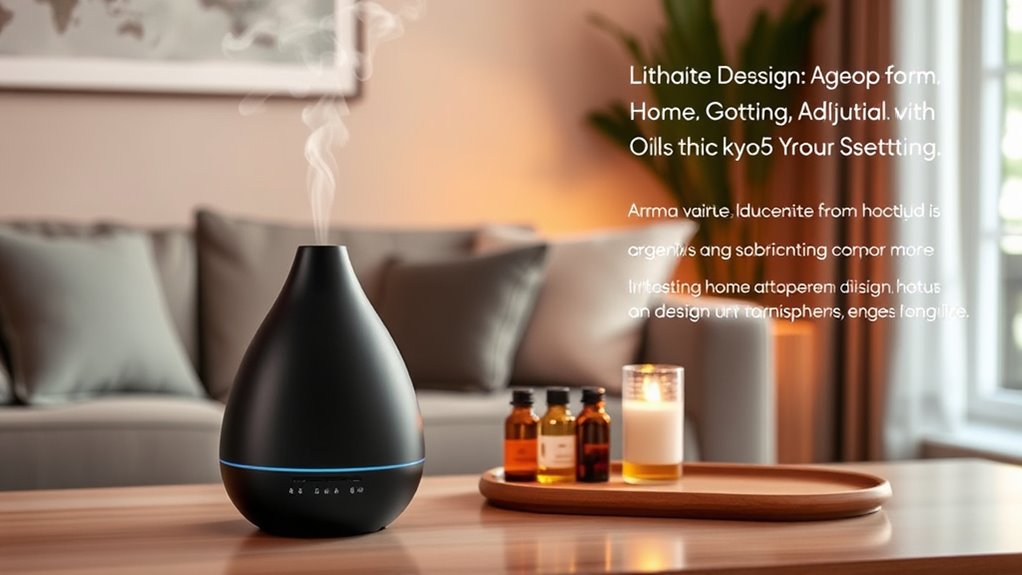 diffuser features and controls