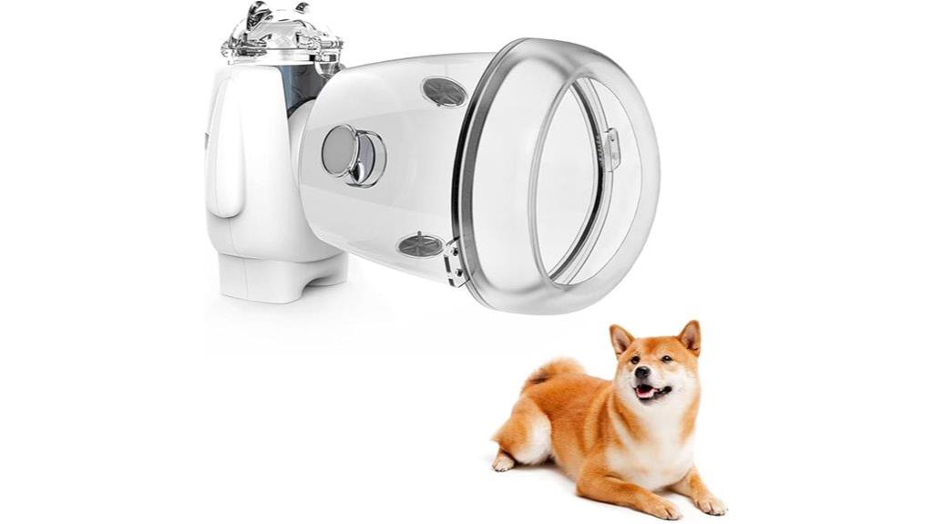 dog inhaler mask device