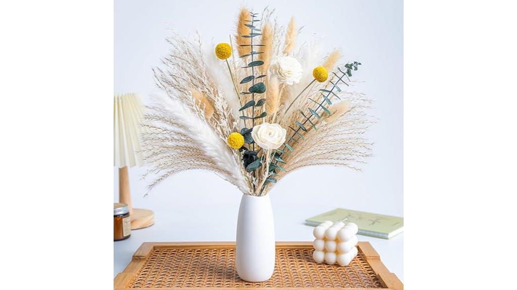 dried flowers reed diffuser