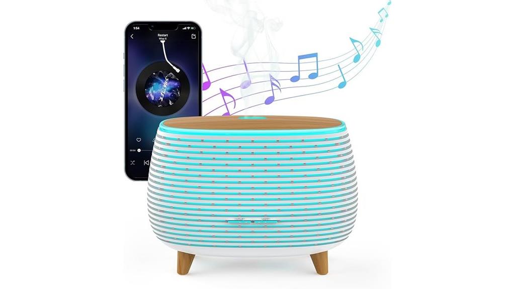 dual function aromatherapy speaker