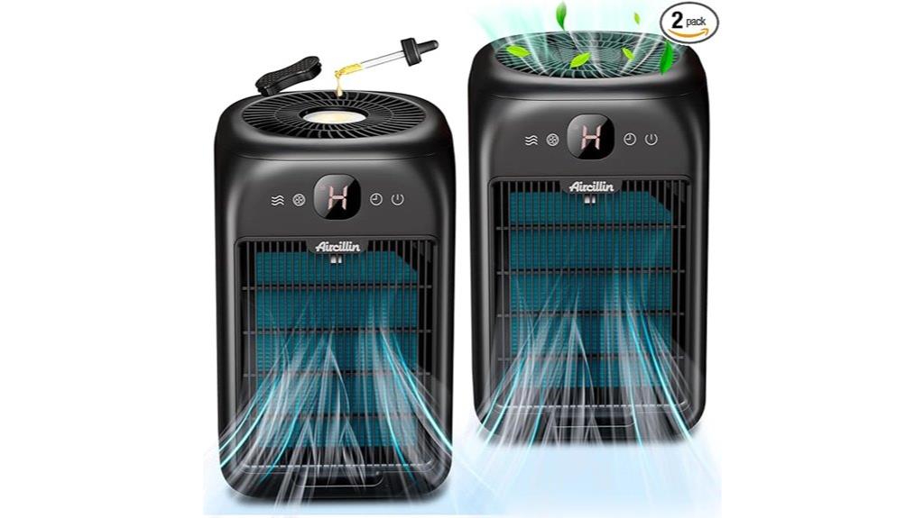 dual large room purifiers
