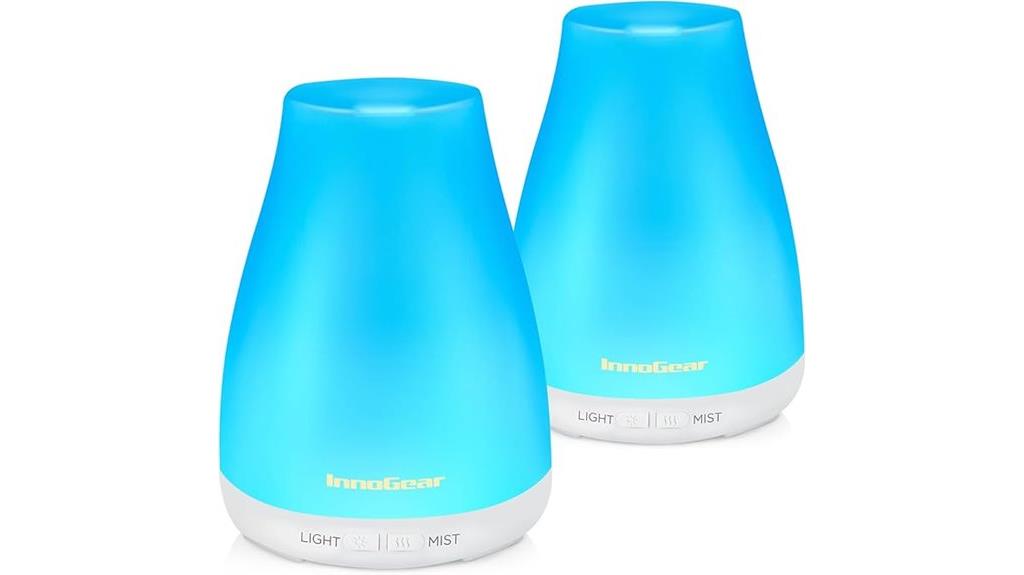 dual pack essential oil diffusers