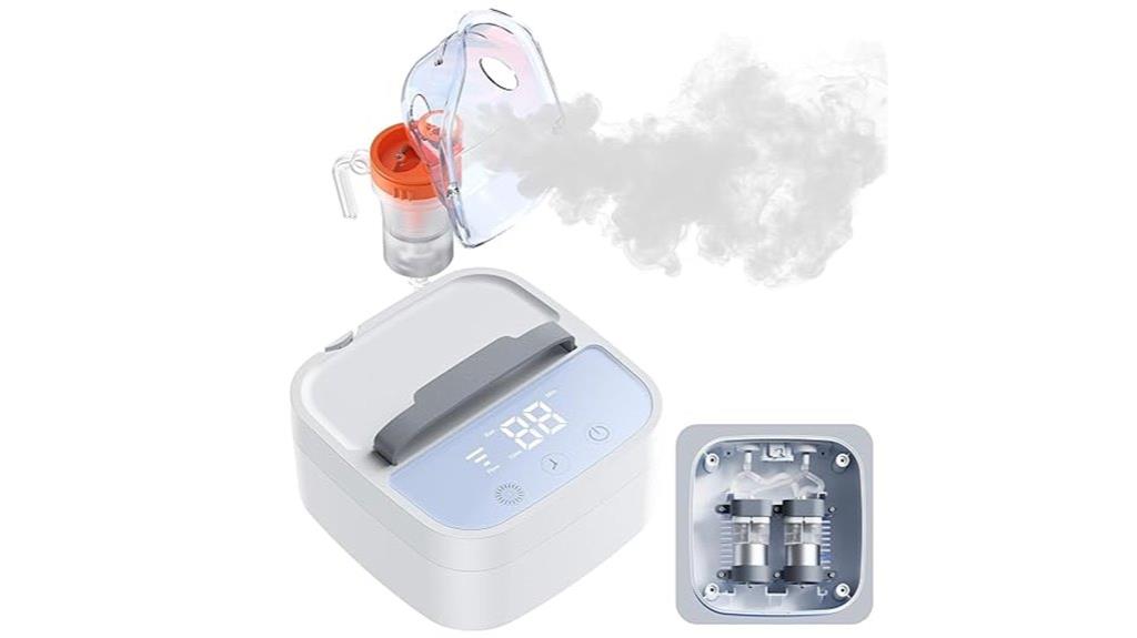 dual pump nebulizer machine