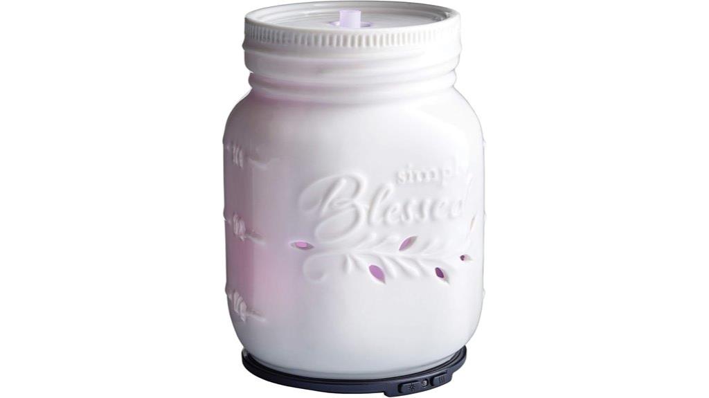 elegant aromatherapy mason jar
