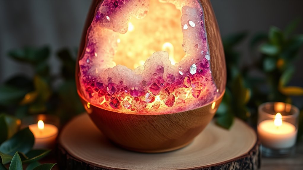 elegant geode diffuser selections