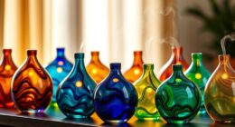 elegant handblown glass diffusers