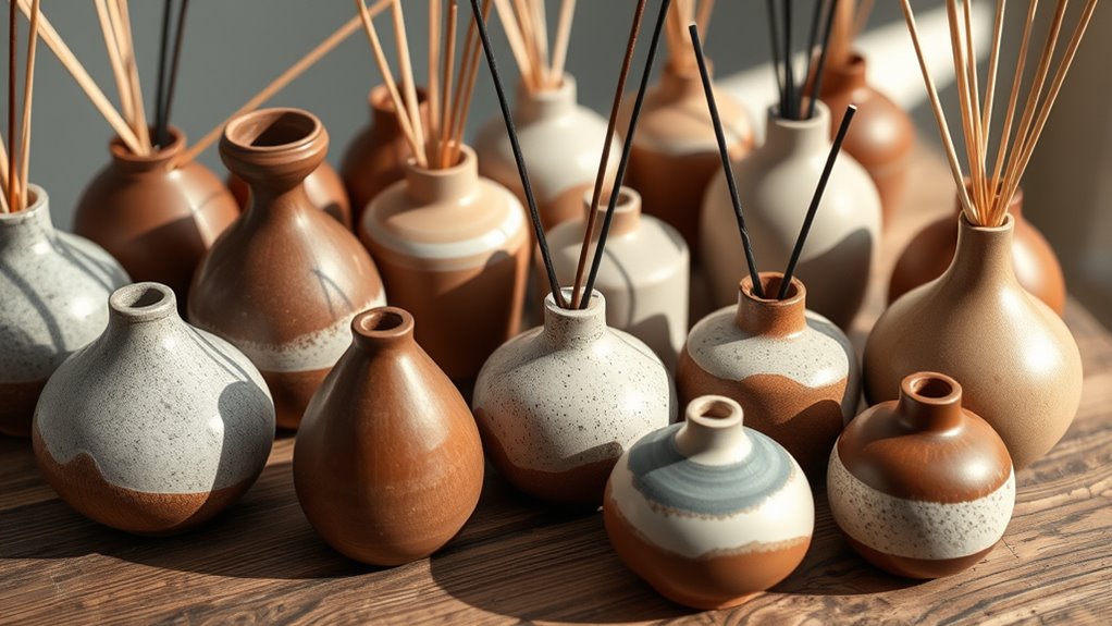 elegant handcrafted scent diffusers