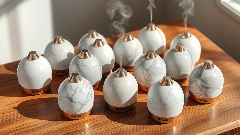 elegant marble diffuser selection