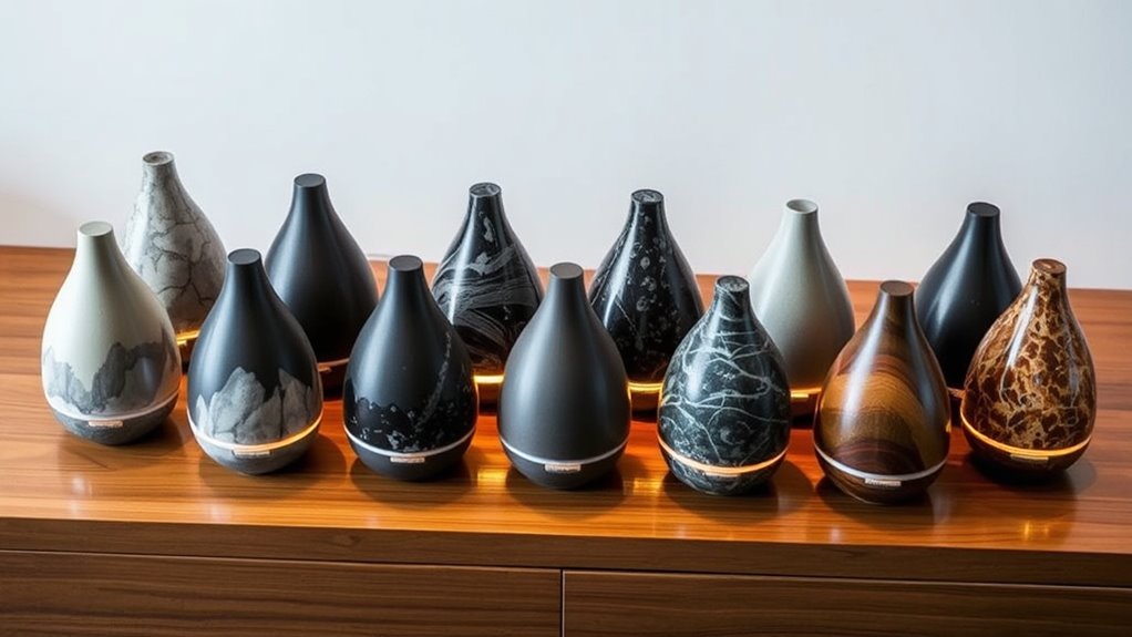 elegant stone diffuser selection