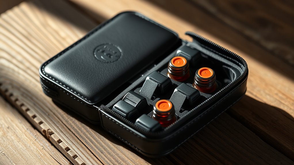 essential oil case considerations