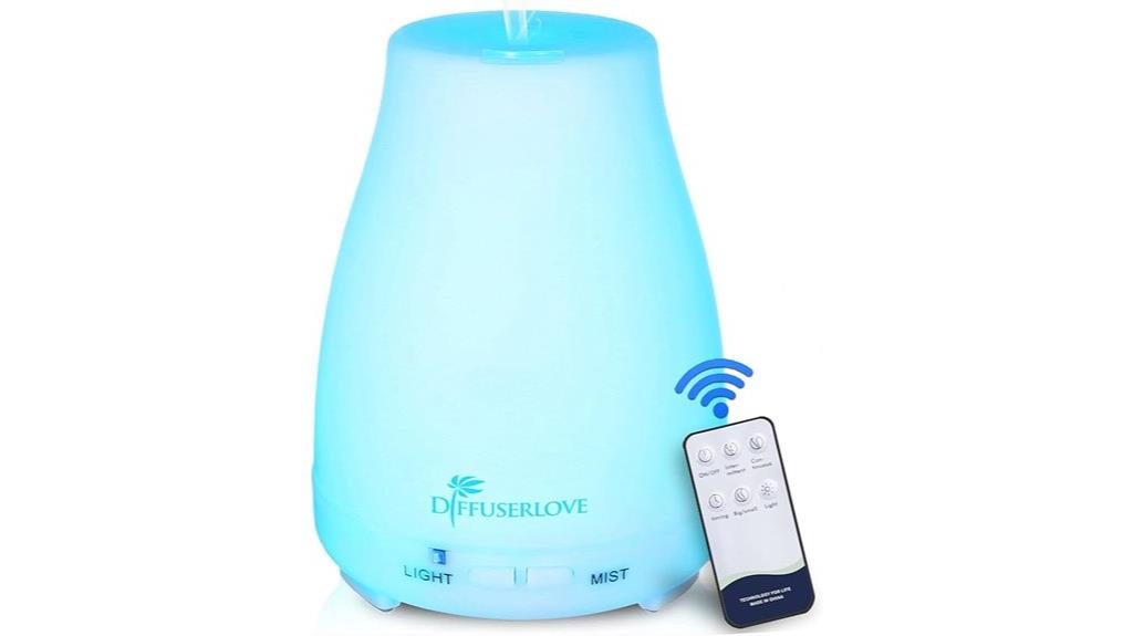 essential oil diffuser features