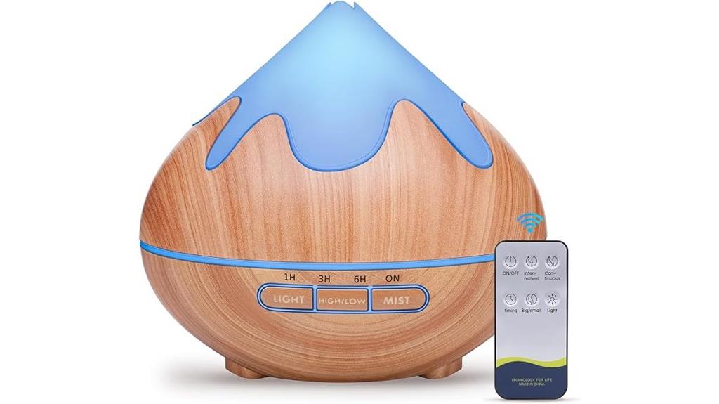 essential oil diffuser features