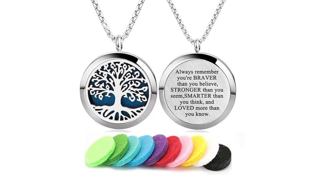 essential oil diffuser necklace