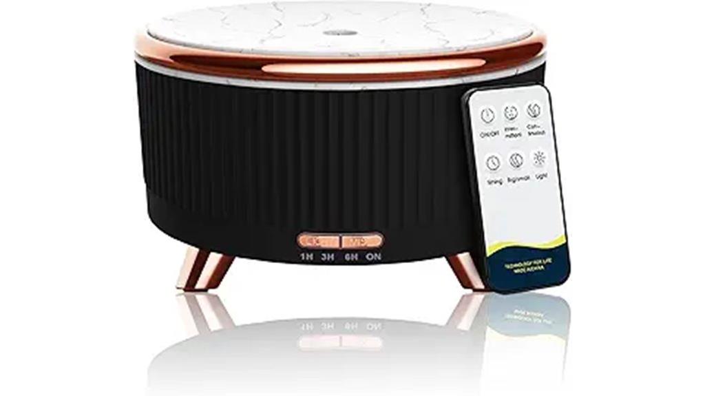 essential oil diffuser with remote