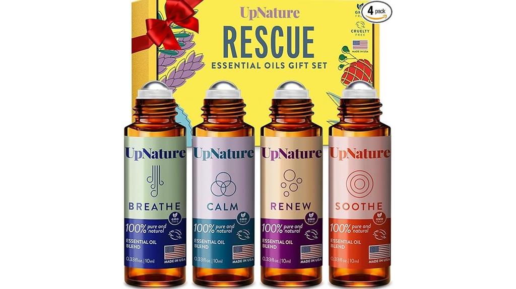 essential oils roll on set