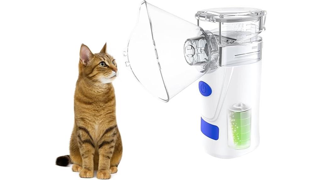feline respiratory therapy device