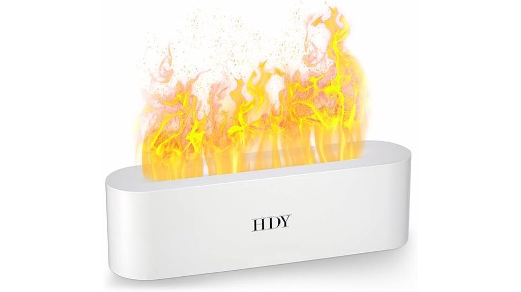 flame aromatherapy humidifier lights