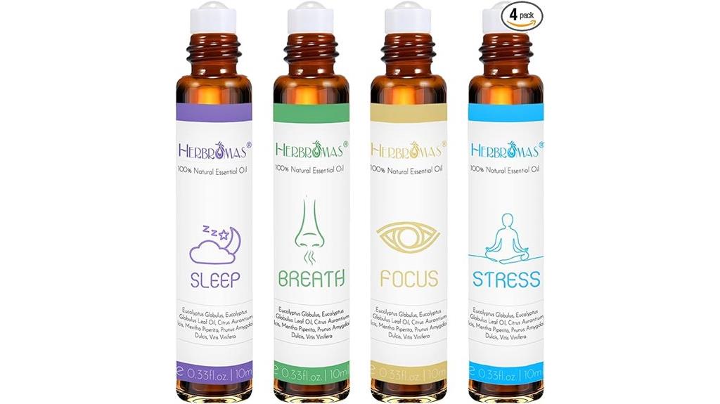 four pack glass roller set