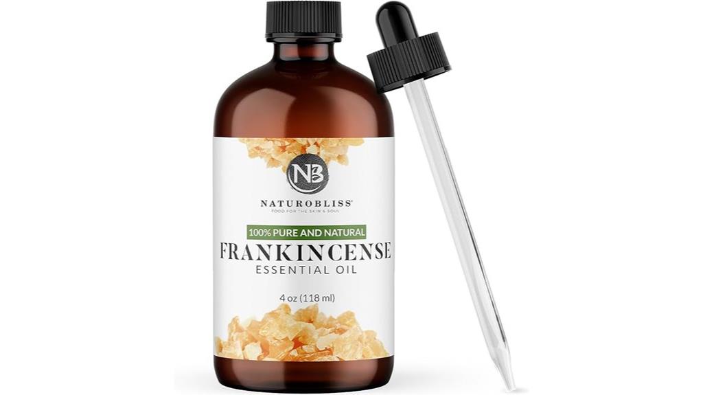 frankincense essential oil bottle