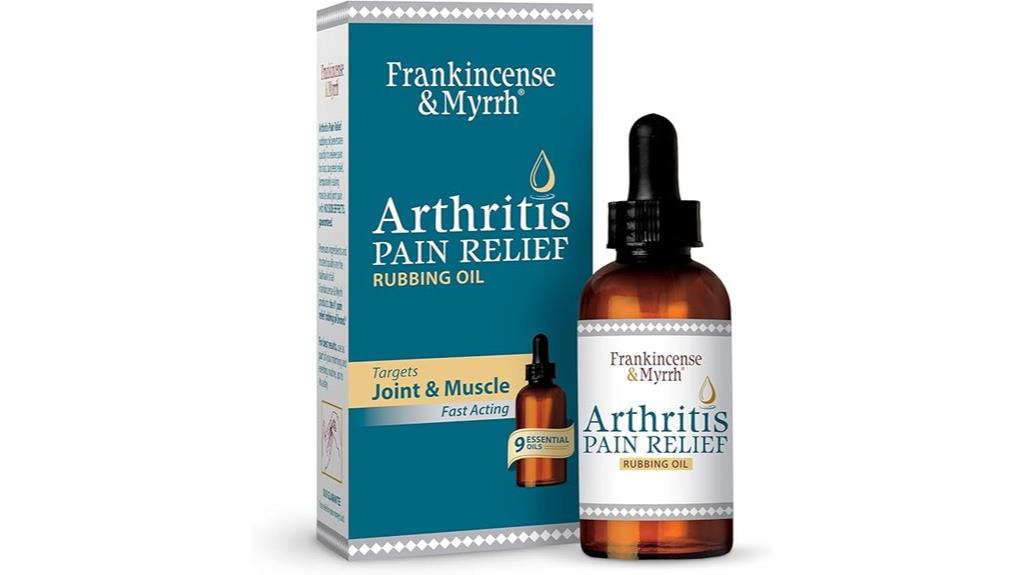 frankincense myrrh arthritis oil