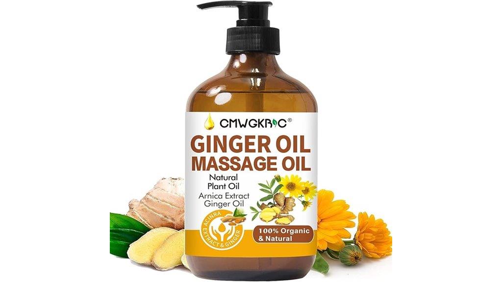 ginger oil for relaxation