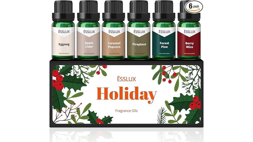 holiday fragrance oil gift set