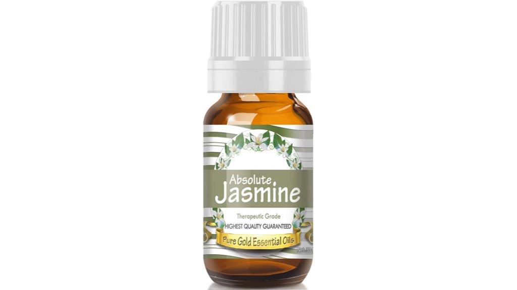 jasmine essential oil bottle