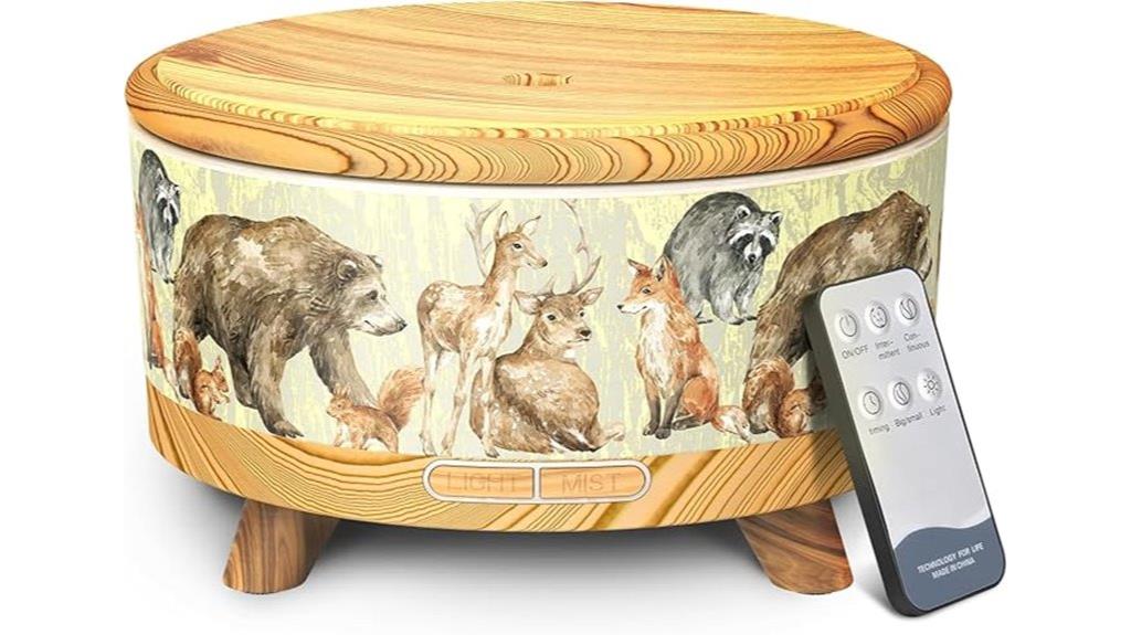 large capacity diffuser with remote