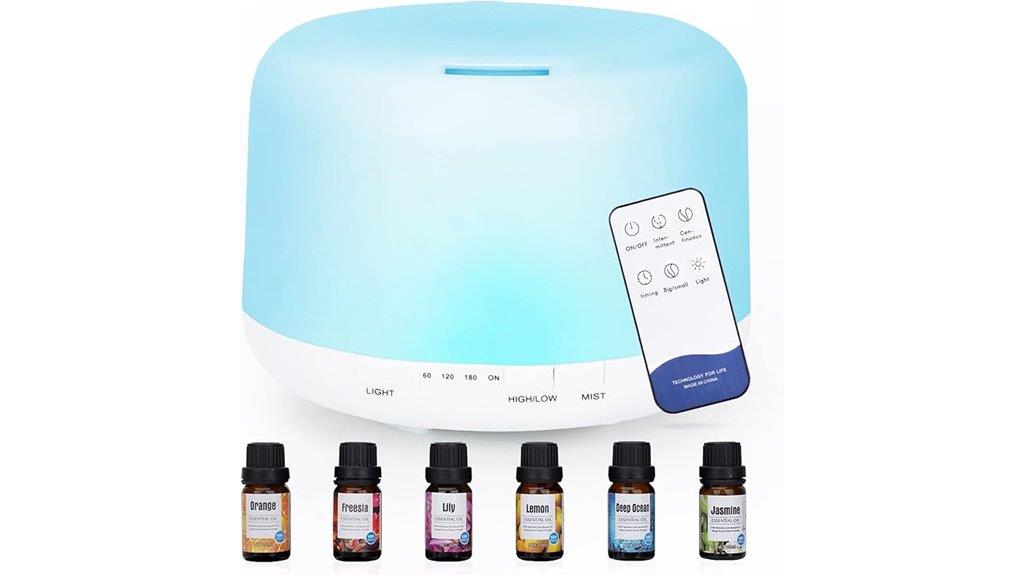 large diffuser with oils