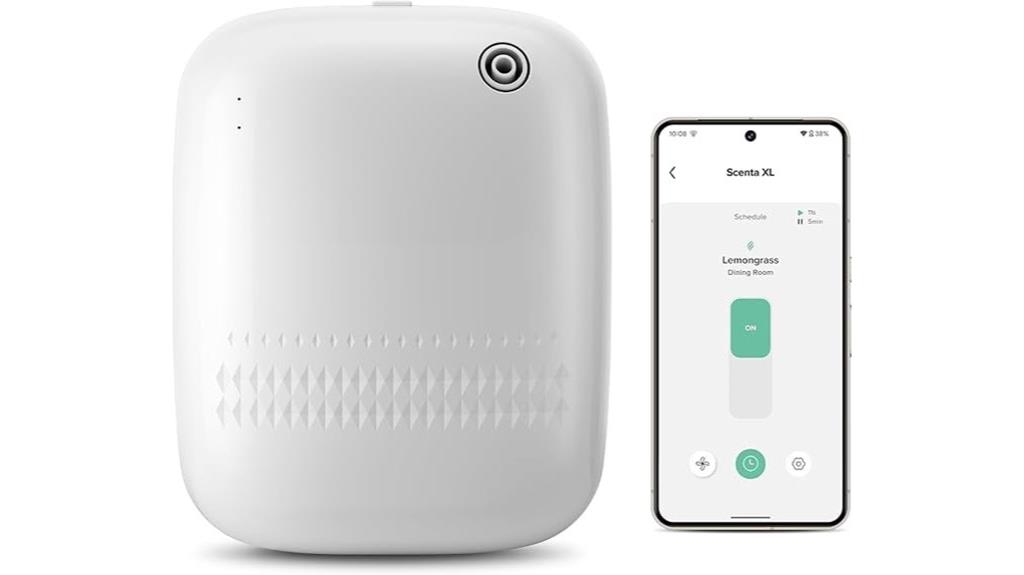 large space waterless diffuser