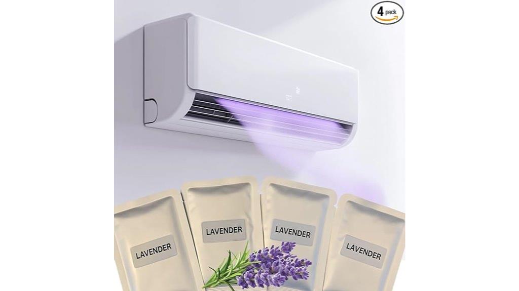 lavender air conditioner pads