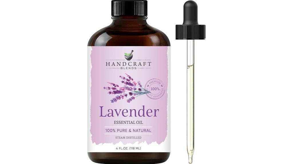 lavender essential oil bottle