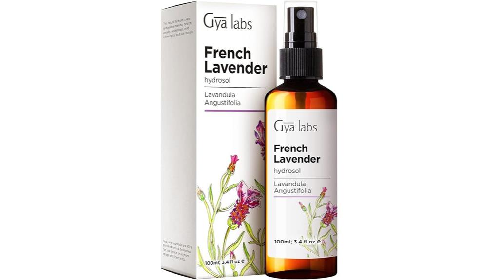 lavender hydrosol spray