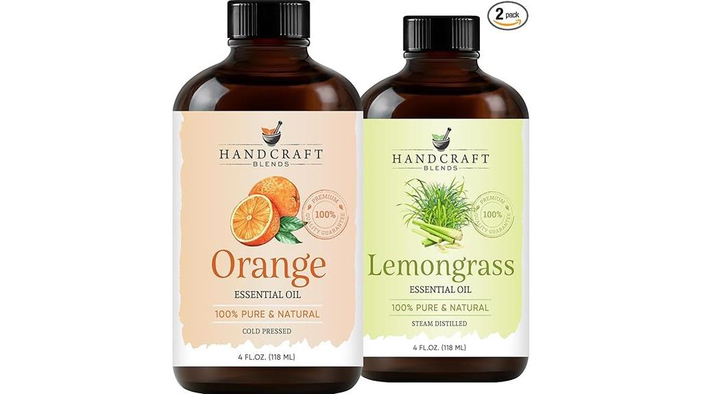 lemongrass orange essential set