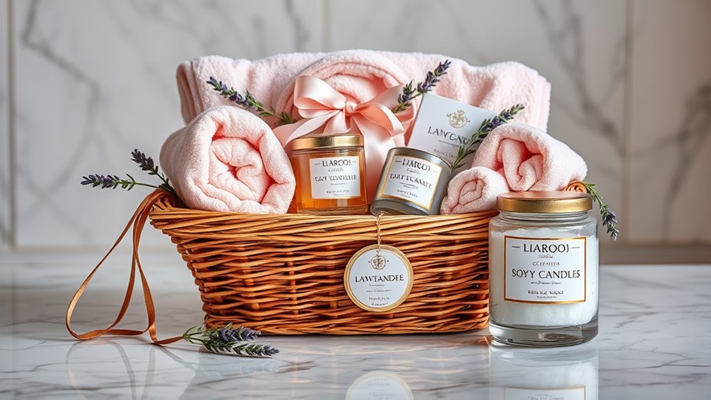 luxurious aromatherapy gift baskets