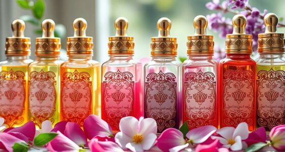 luxury floral essential oils