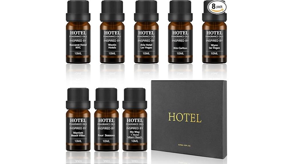 luxury hotel diffuser set