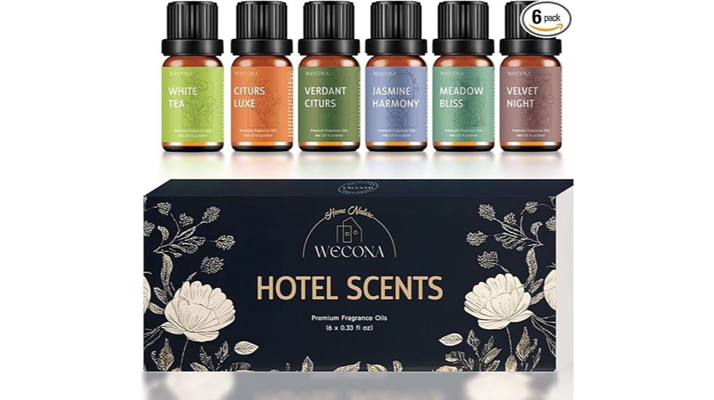 luxury hotel scent collection
